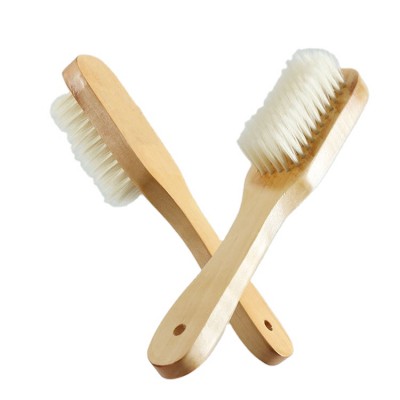 Household Clothes Shoes  Wash Brush Wood Handle  Cleaning  Brush