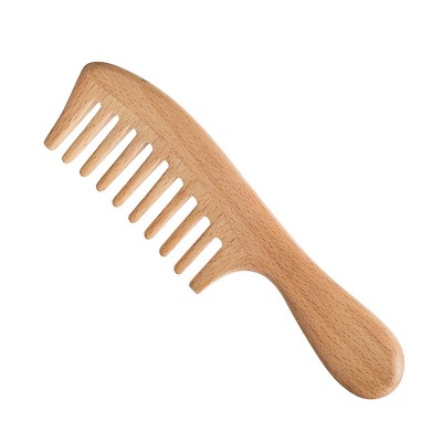 High Quality Natural Wooden Hair Brush  Comb Scalp Massage Comb Straightening Hair  Brush